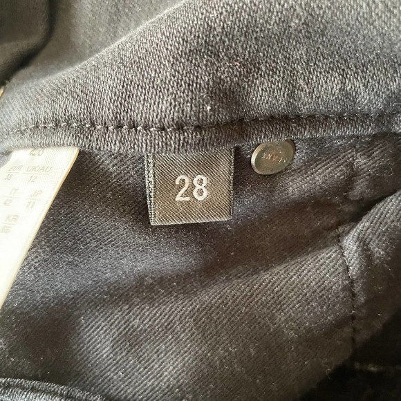 SPANX The Signature Straight Black Pants Side Zip - 28 - Picture 7 of 8